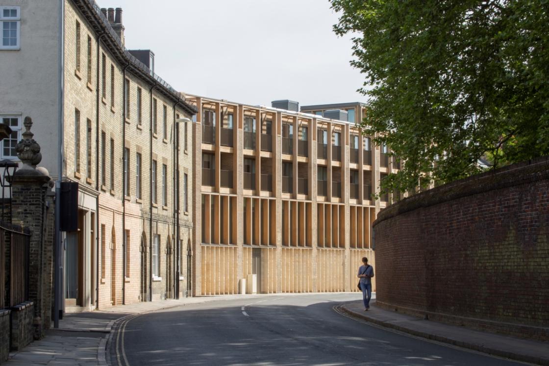 Photograph of Jesus College.