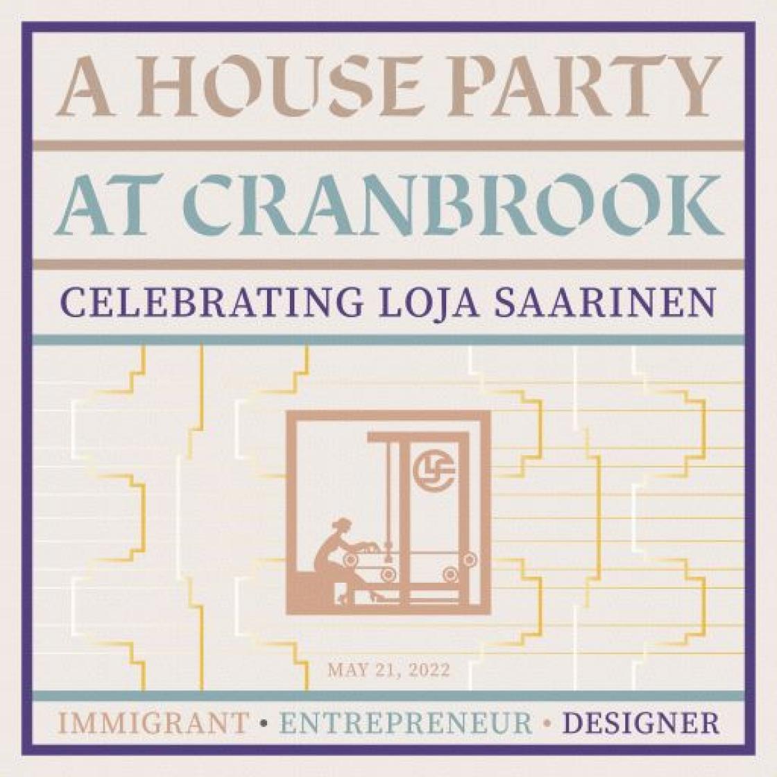 Image of House Party Celebrating Loja Saarinen Logo