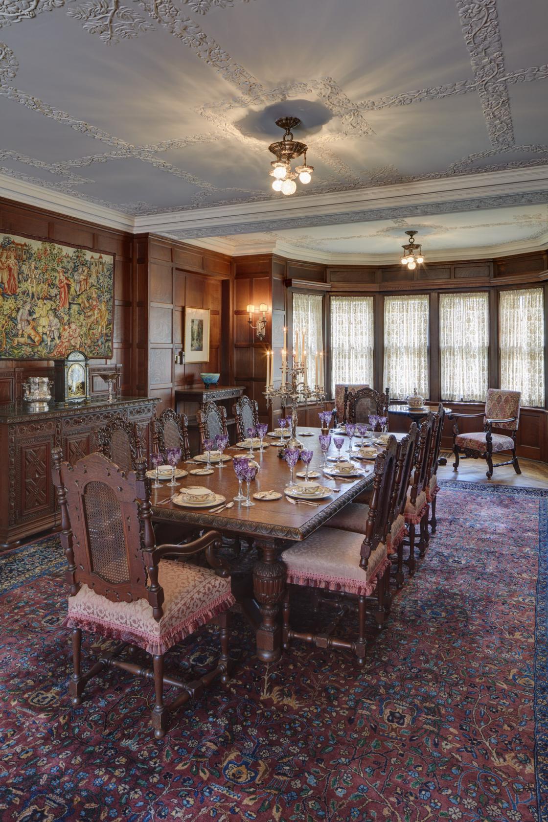 Photograph of Cranbrook House dining room