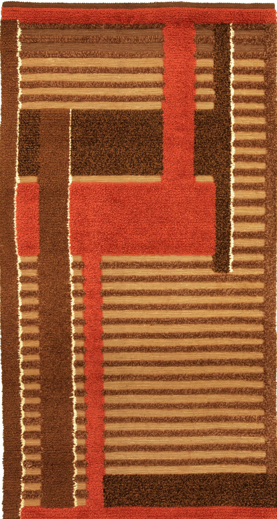 Photograph of a Loja Saarinen designed rug