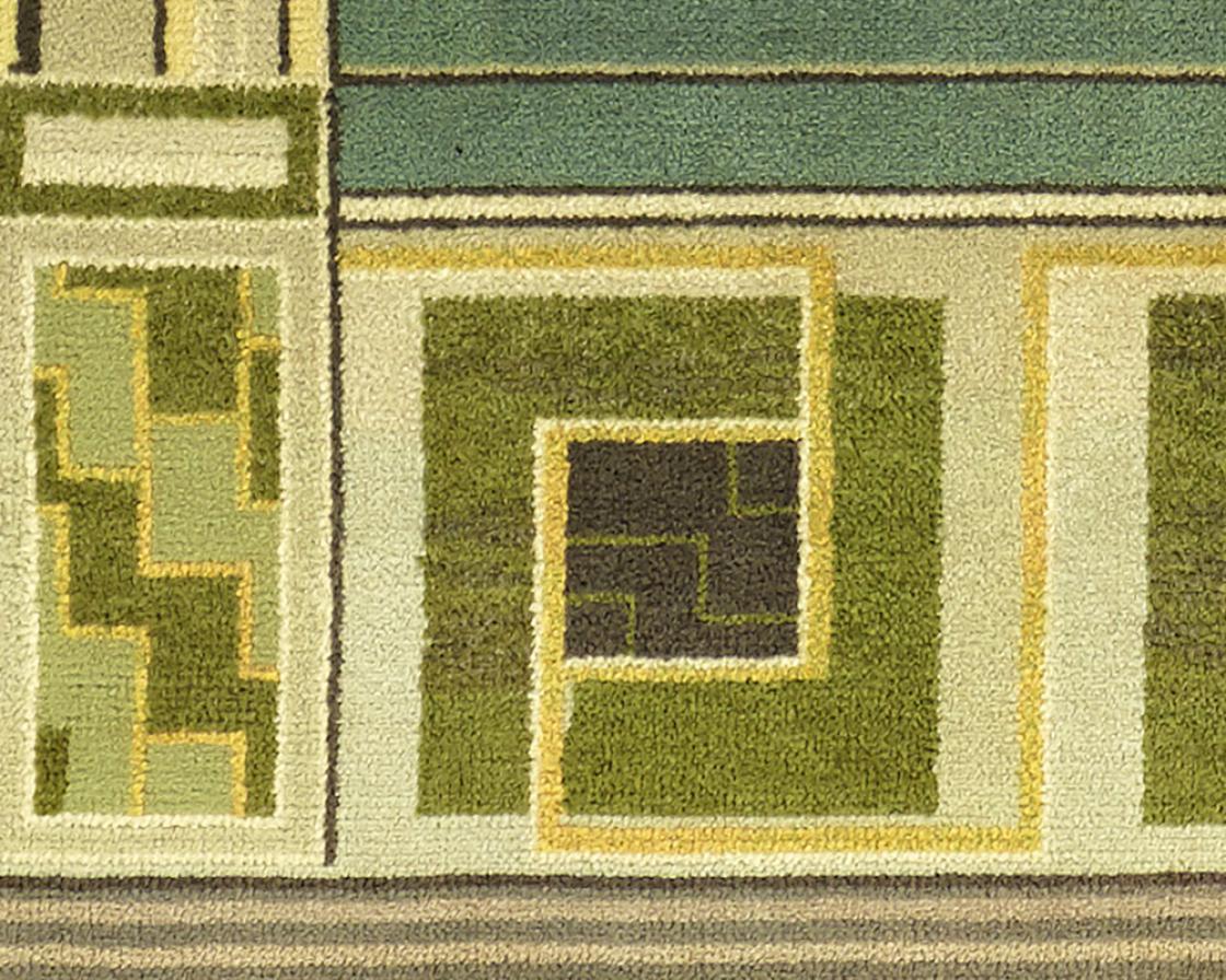 Photograph of a Loja Saarinen designed rug