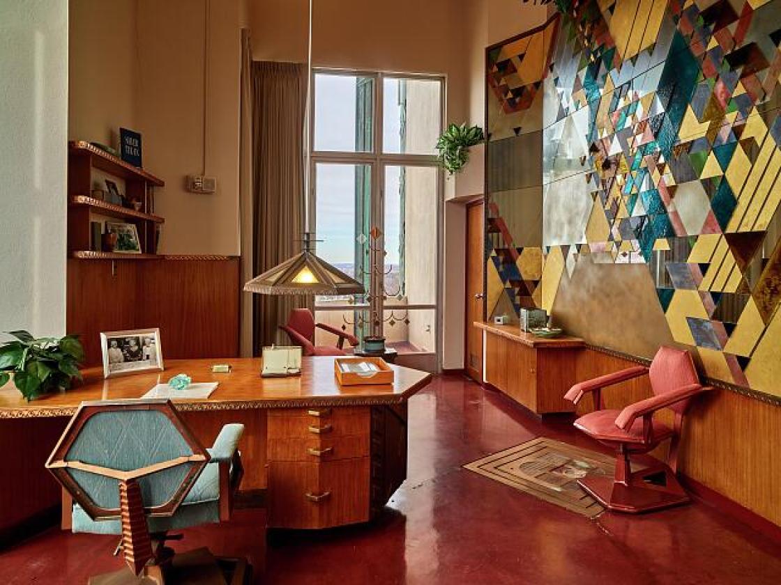 Photograph of an office interior